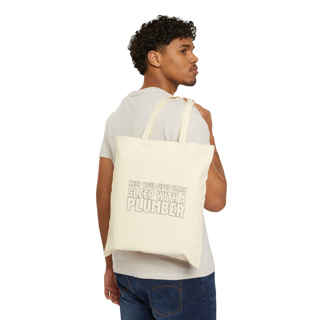 Sleep With a Plumber — Tote